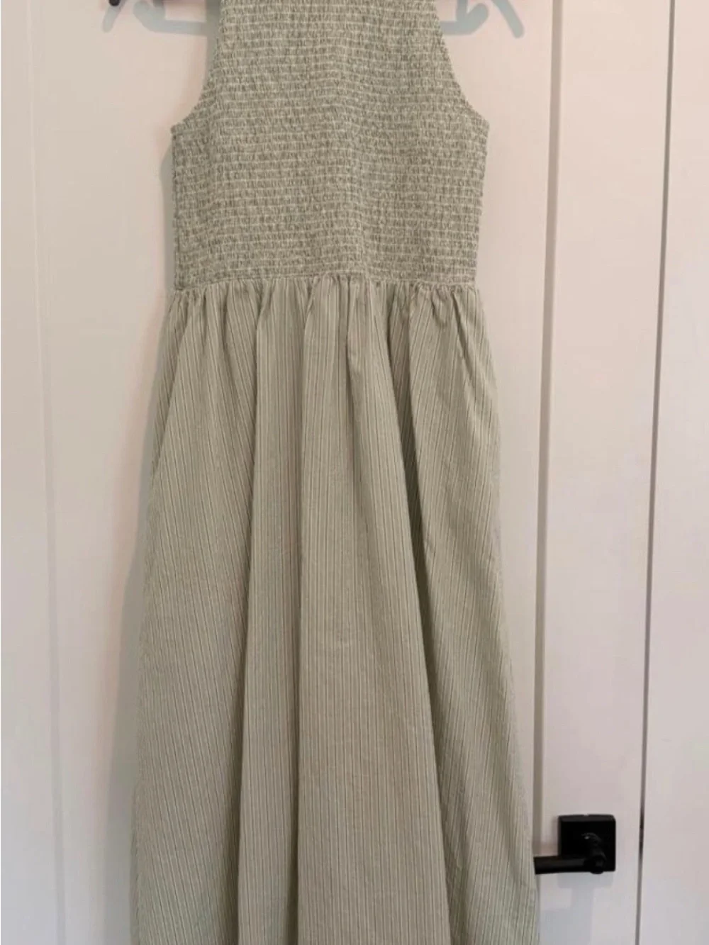 Madewell Melody smocked midi dress
